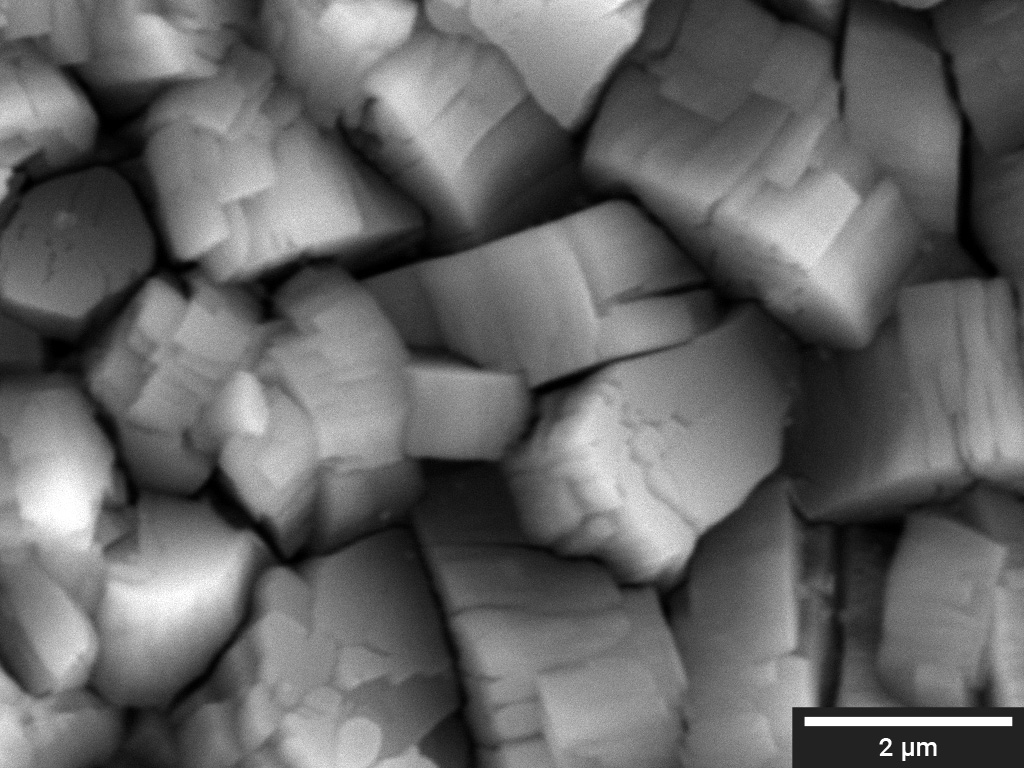 ZnP particles in Al substrate